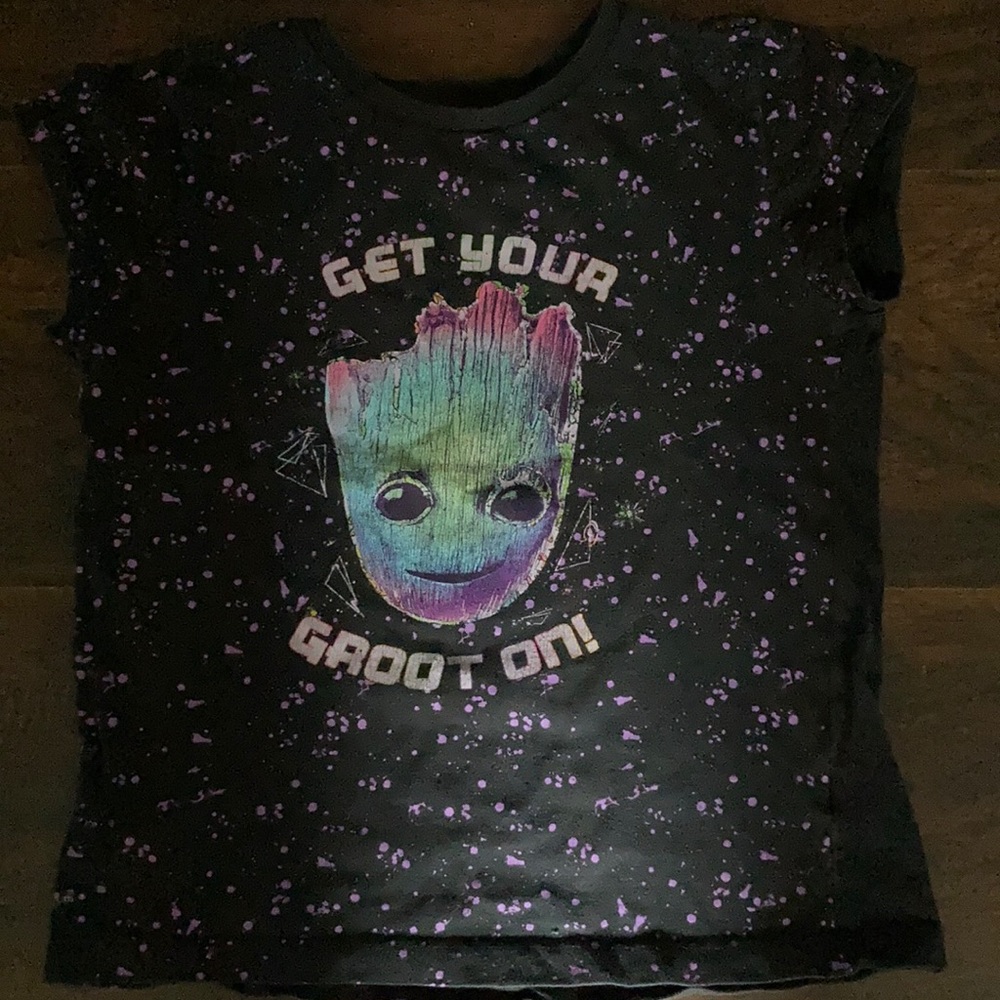 Marvel Get Your Groot On! Disney shirt for girls